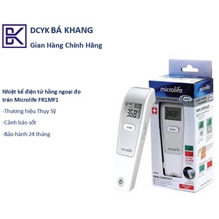 [Hoả tốc] Nhiệt kế điện tử hồng ngoại Microlife FR1MF1 đo trán, đo nhiệt độ phòng và nước