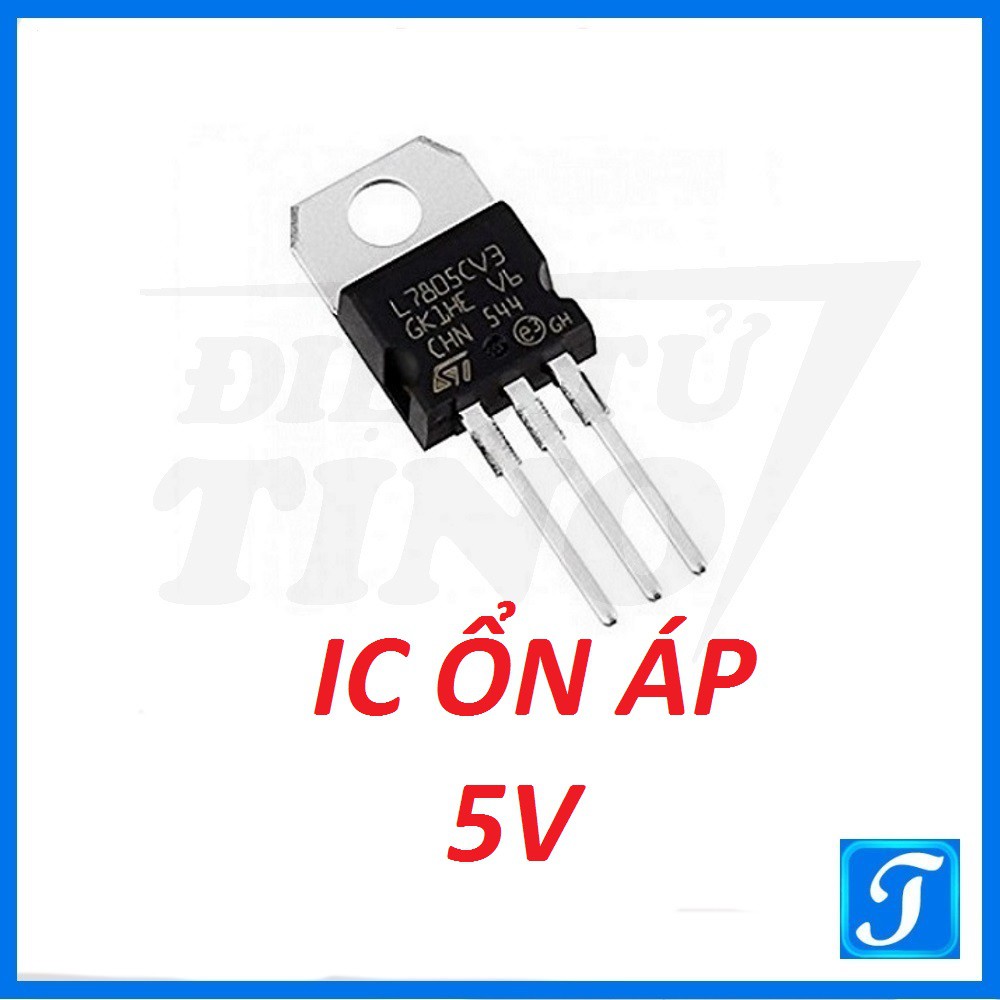 IC ổn áp 7805 1.5A TO-220 sửa chữa mạch điện tử mạch nguồn