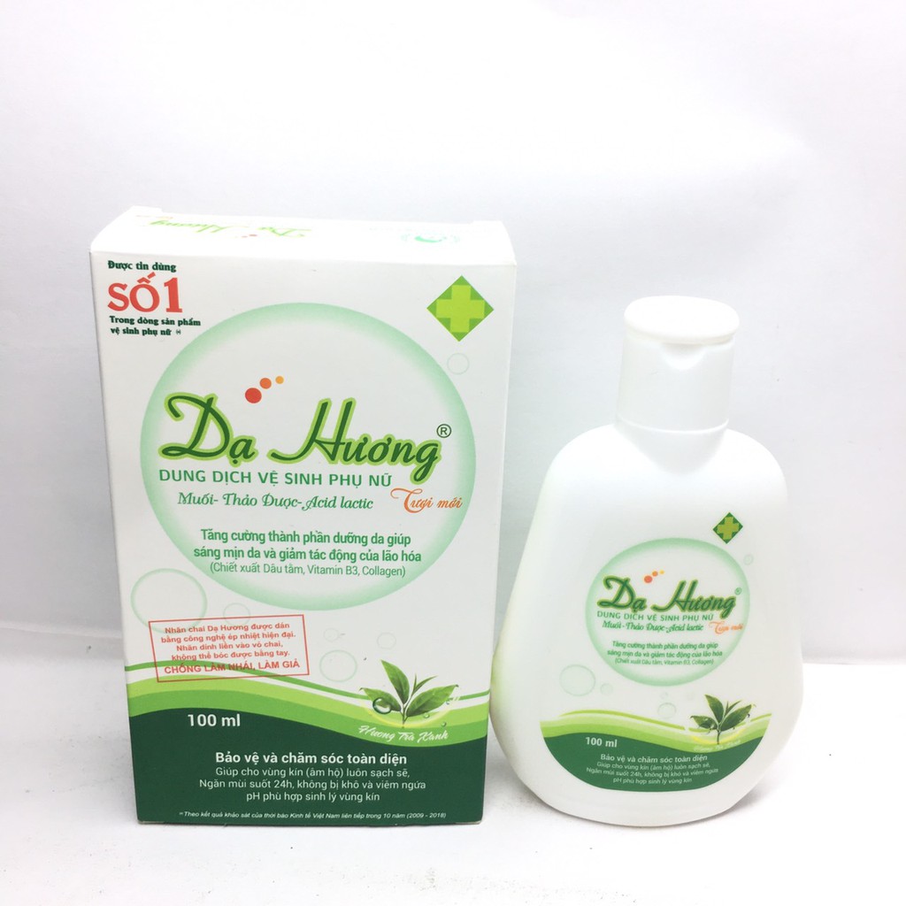 Dung dịch vệ sinh phụ nữ dạ hương trà xanh 100ml