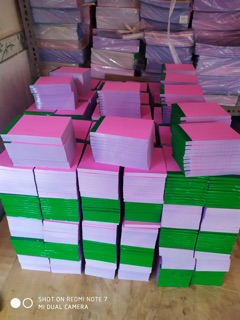 Compo 10 cuốn - order ko kẻ 2 liên