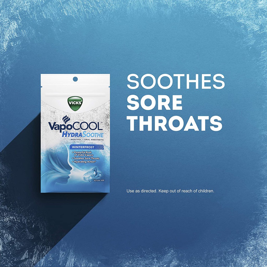 Viên ngậm Vicks VapoCOOL - 45 viên