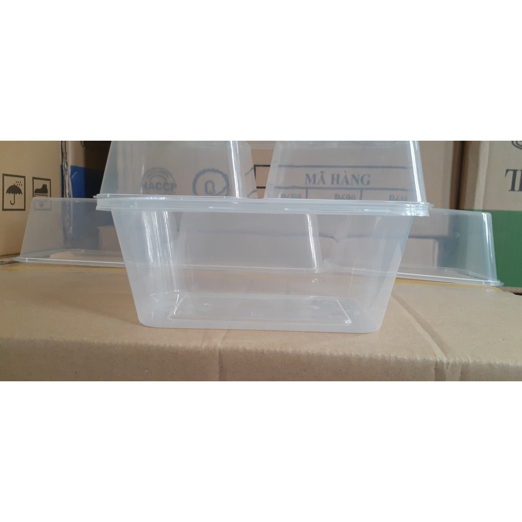 Hộp nhựa Thực phẩm Chữ nhật 1000ml