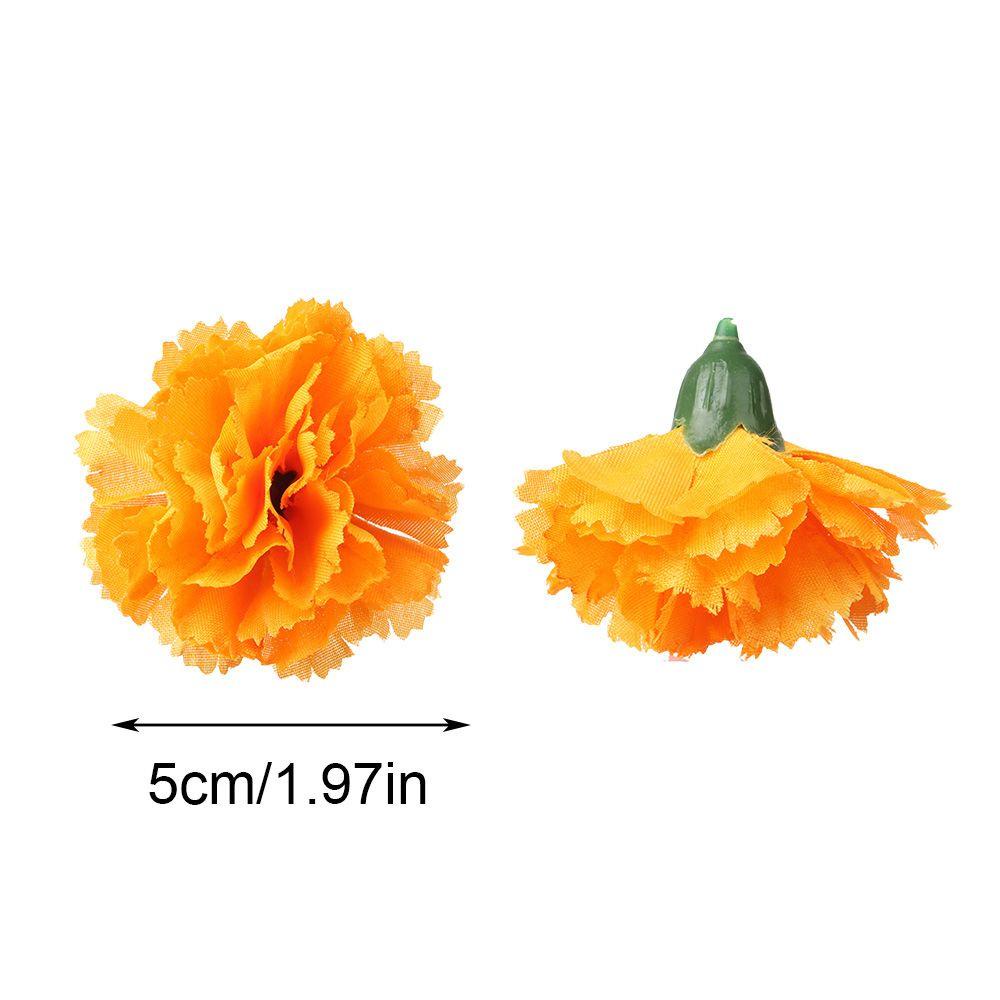 Set 10 Bông Hoa Giả Trang Trí Tiệc Cưới / Giáng Sinh