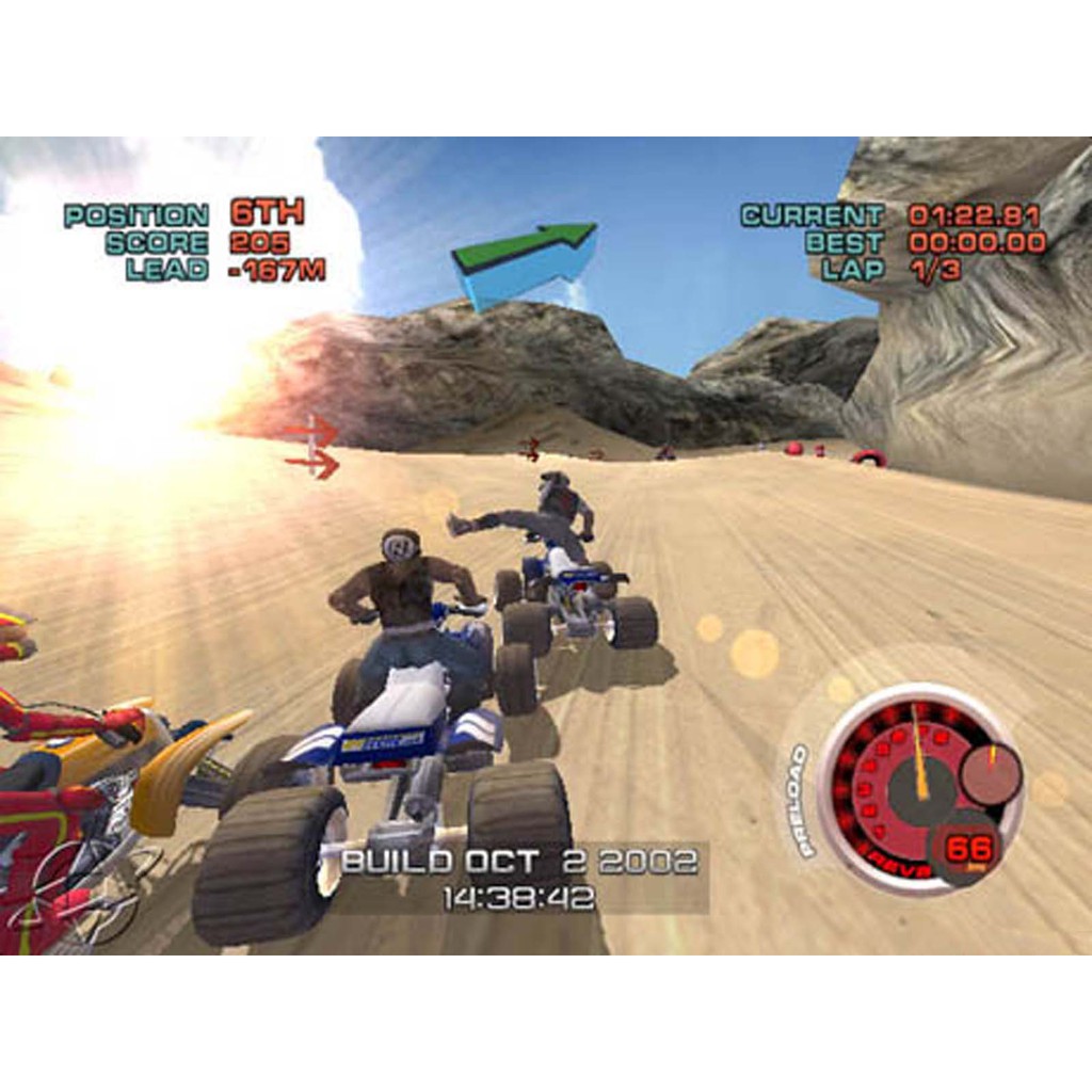 Đĩa Dvd Game Ps2 Atv Quad Power Racing 2