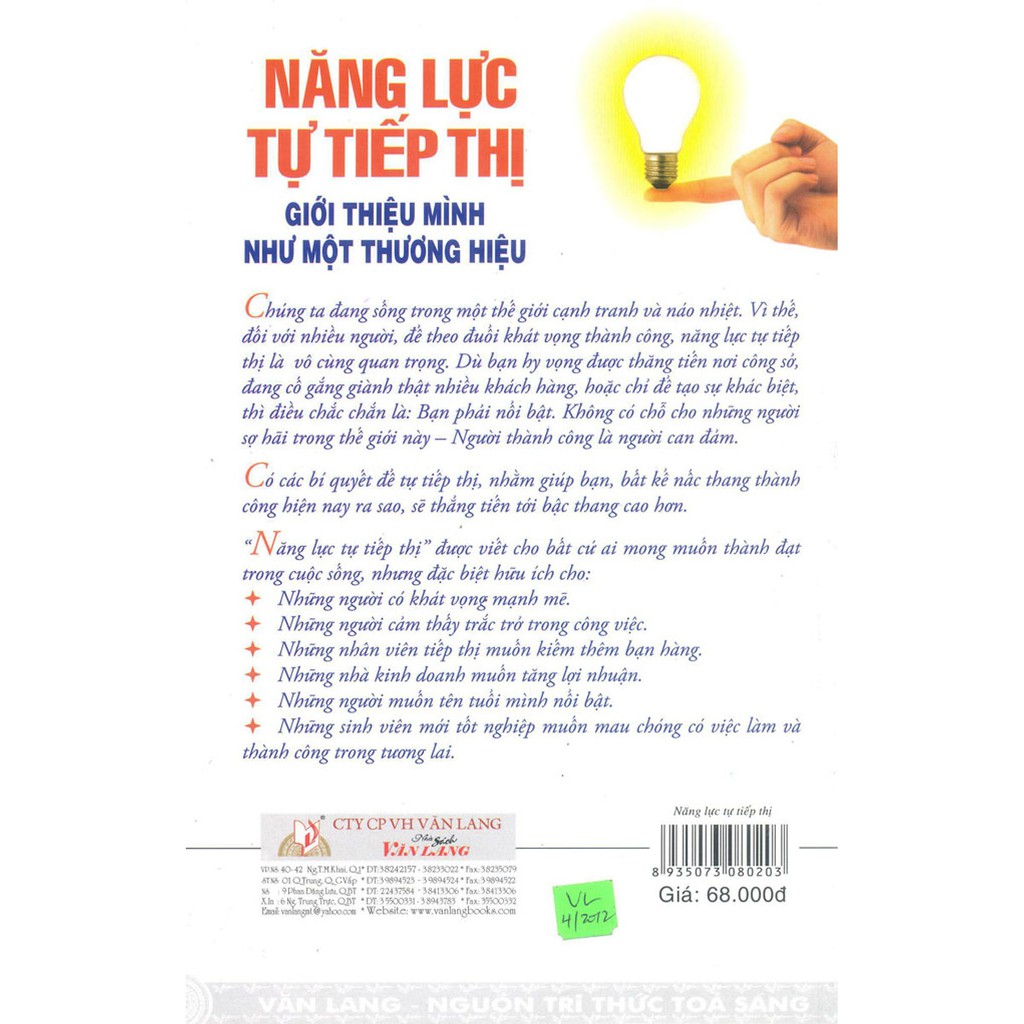 Sách - Năng Lực Tiếp Thị | BigBuy360 - bigbuy360.vn