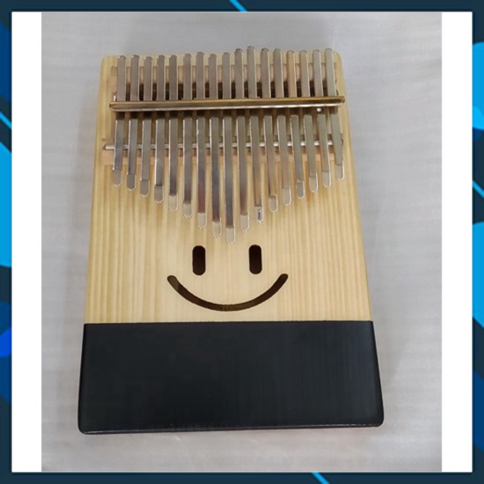 Đàn Kalimba Yael 17 Phím Gỗ Vân Sam Y17S-S (Mặt cười - Mbira Thumb Finger Piano 17 Keys)