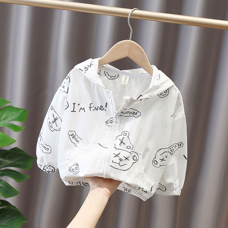 Áo gió áo khoác áo chống nắng cho bé 8-30kg XHN1042