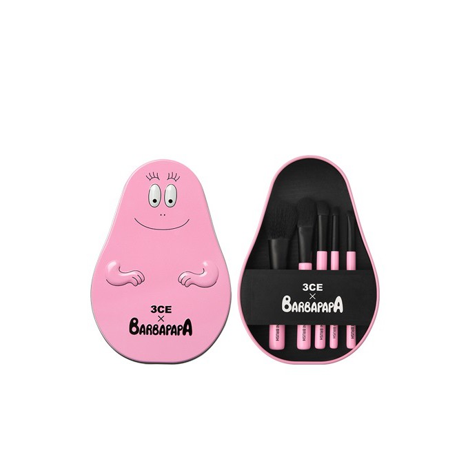 BỘ CỌ TRANG ĐIỂM 3CE BARBAPAPA 5 MÓN SIÊU DỄ THƯƠNG