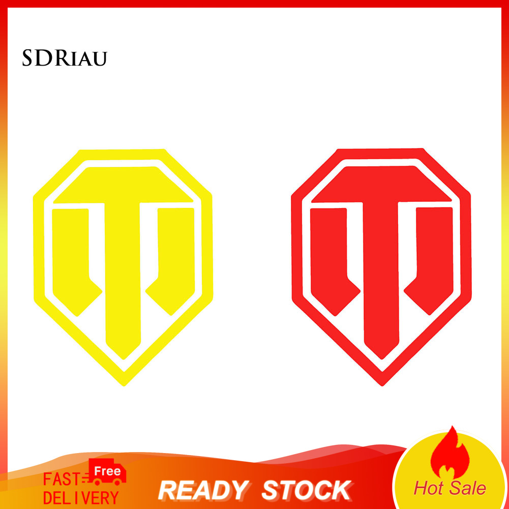 Miếng Dán Phản Quang Hình Logo Xe Tăng Độc Đáo