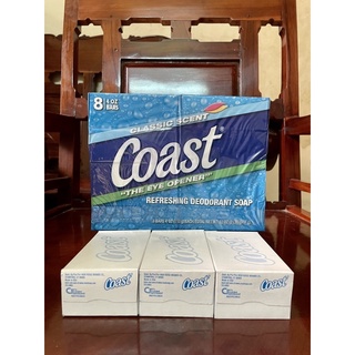 Lốc 8 cục xà bông coast hàng mỹ