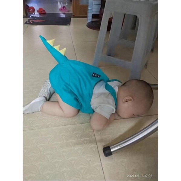 Bộ liền thân họa tiết khủng long đáng yêu CuTe Cho Bé Hàng Oder Qc,e có sẵn ạ