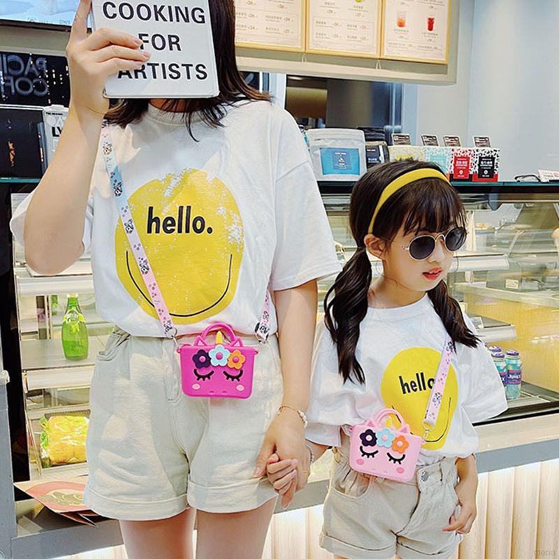 Túi đeo chéo hình hoạt hình xinh xắn cho bé gái