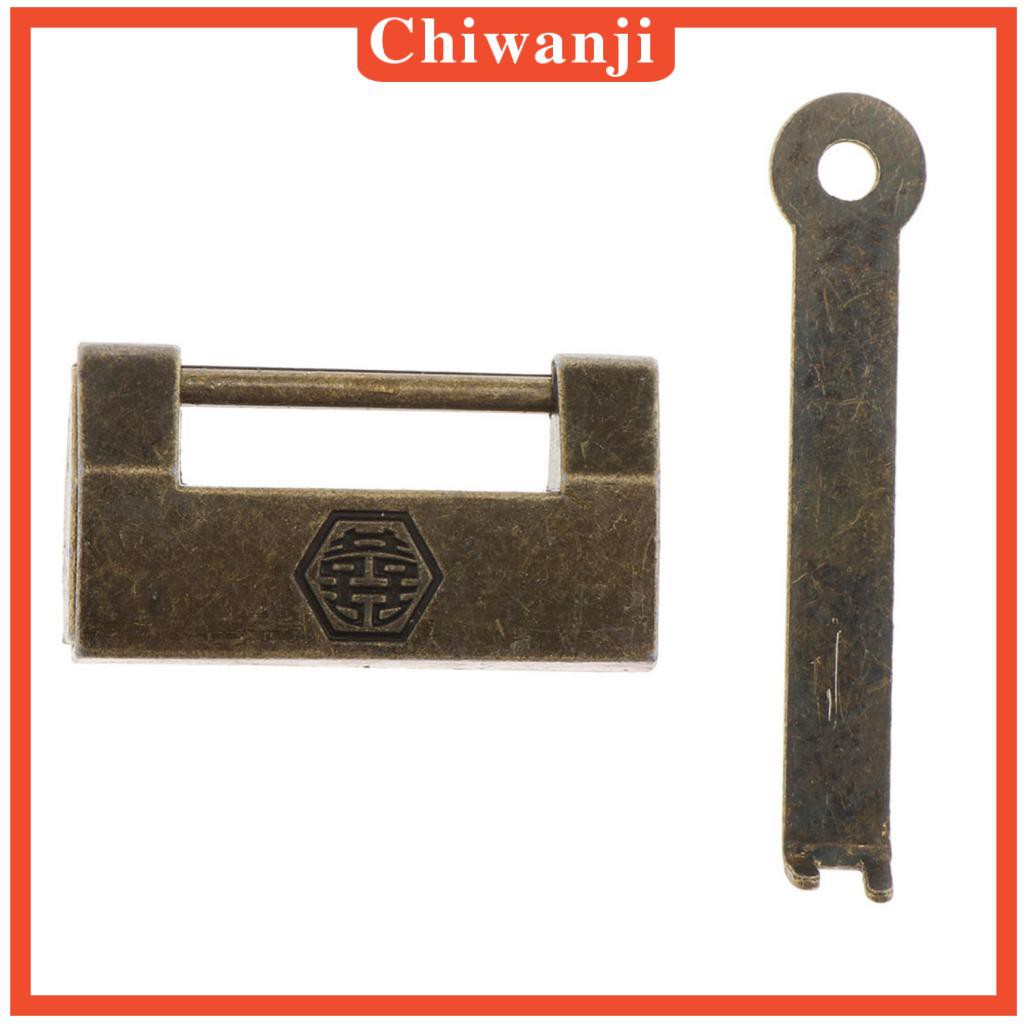 Ổ Khóa Bằng Đồng Phong Cách Trung Hoa Cổ Điển