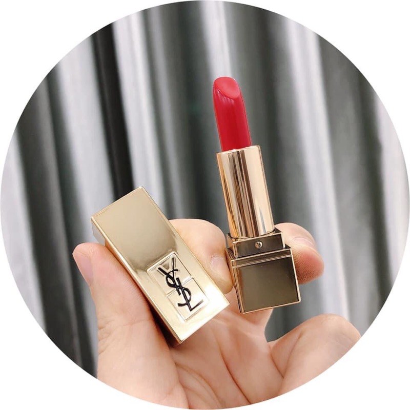 SON THỎI MINI YSL 01 LE ROUGE, 13 LE ORANGE, 70 LE NU unbox 1.3gr