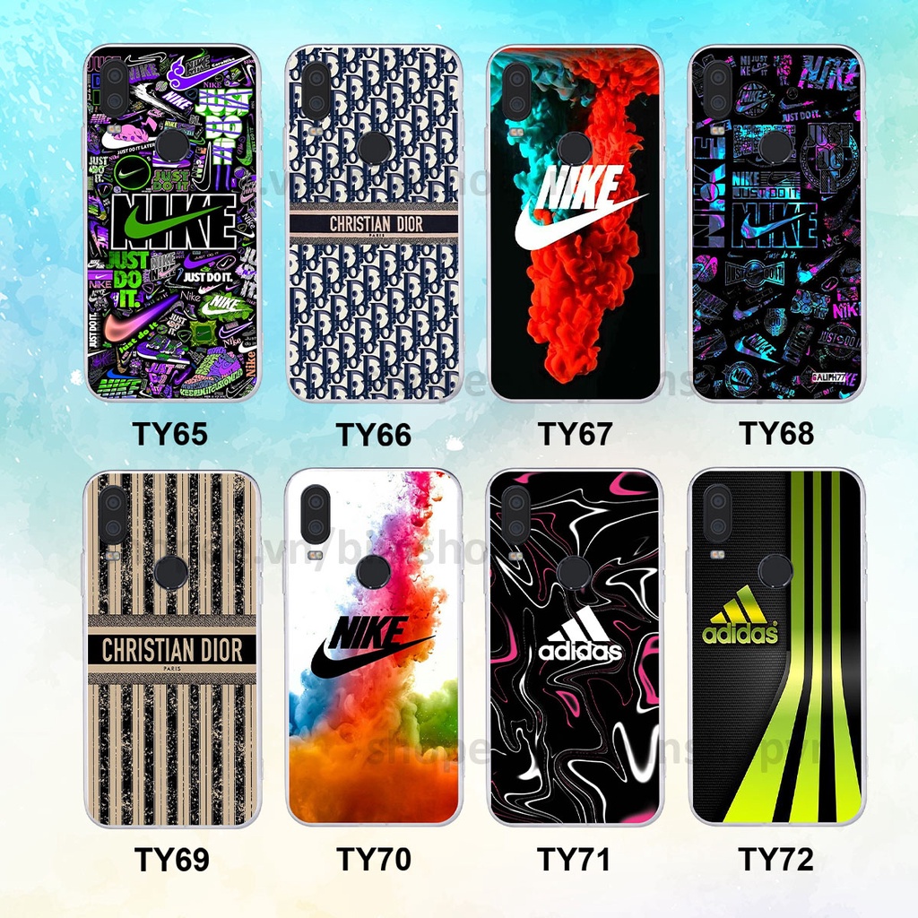 Ốp Vsmart Active 1 / Active 1 Plus / Active 1+ in hình thương hiệu nhiều màu sắc thể thao cá tính thời trang