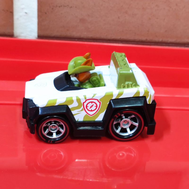 Xe mô hình chó cứu hộ Paw Patrol True Metal tỷ lệ 1:55 - Tracker Jungle Cruiser (No Box)