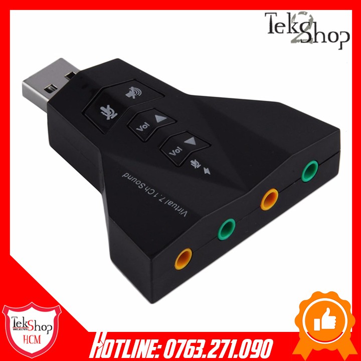USB Sound 7.1 Phi thuyền