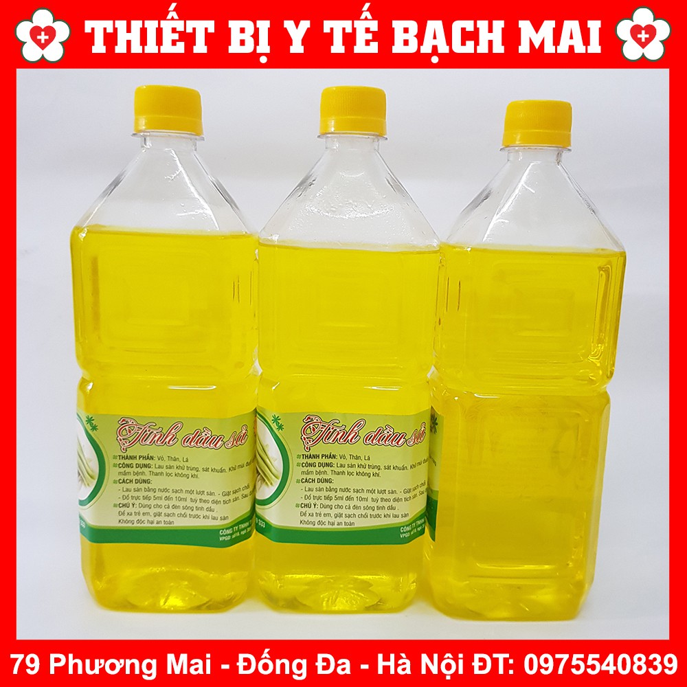 Tinh Dầu Xả Chai 1000ml Lau Nhà Đuổi Muỗi Thơm Phòng