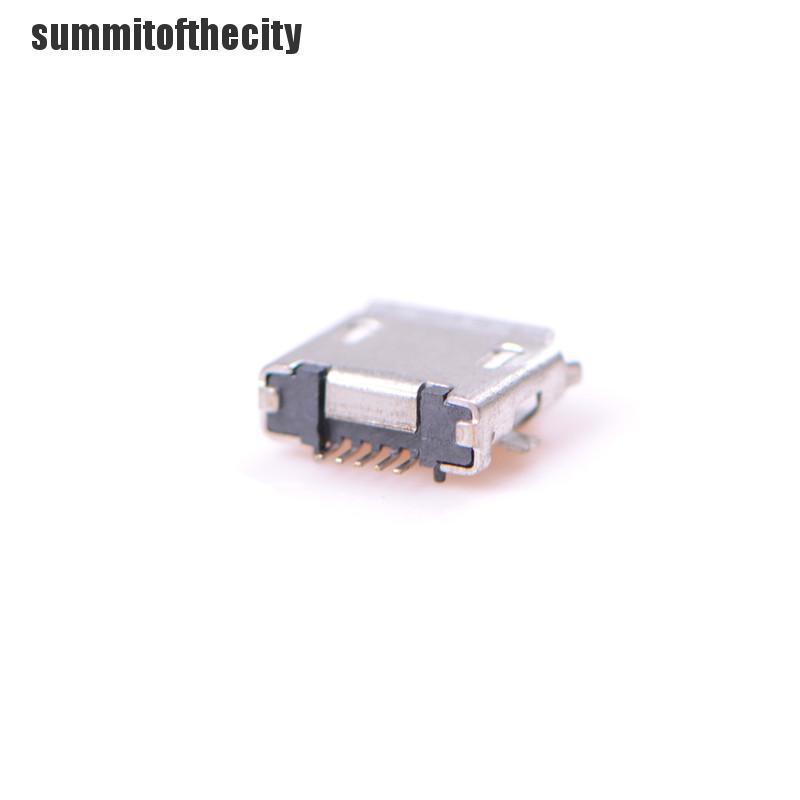 Bộ 20 Đầu Nối Cổng Micro USB Type B 5-Pin SMD Chất Lượng Cao