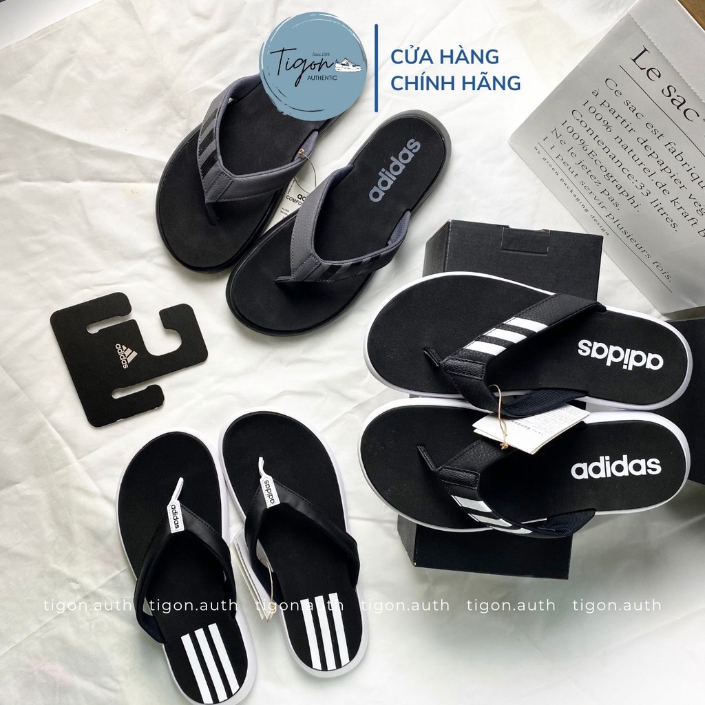 Dép Xỏ Ngón Adidas Chính Hãng , Dép Kẹp Adidas Comfort Flipflops