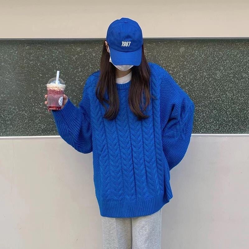 Áo len sweater thu đông 4 màu phong cách ulzzang