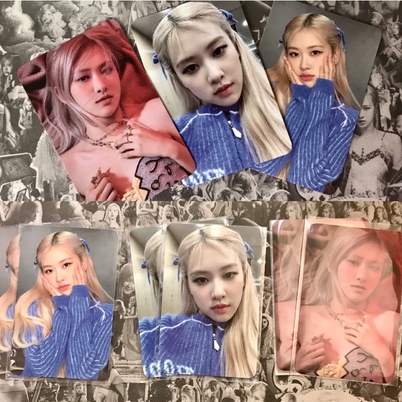 Blackpink| Card Rosé Quà Pre Order Ktown4u Album -R-