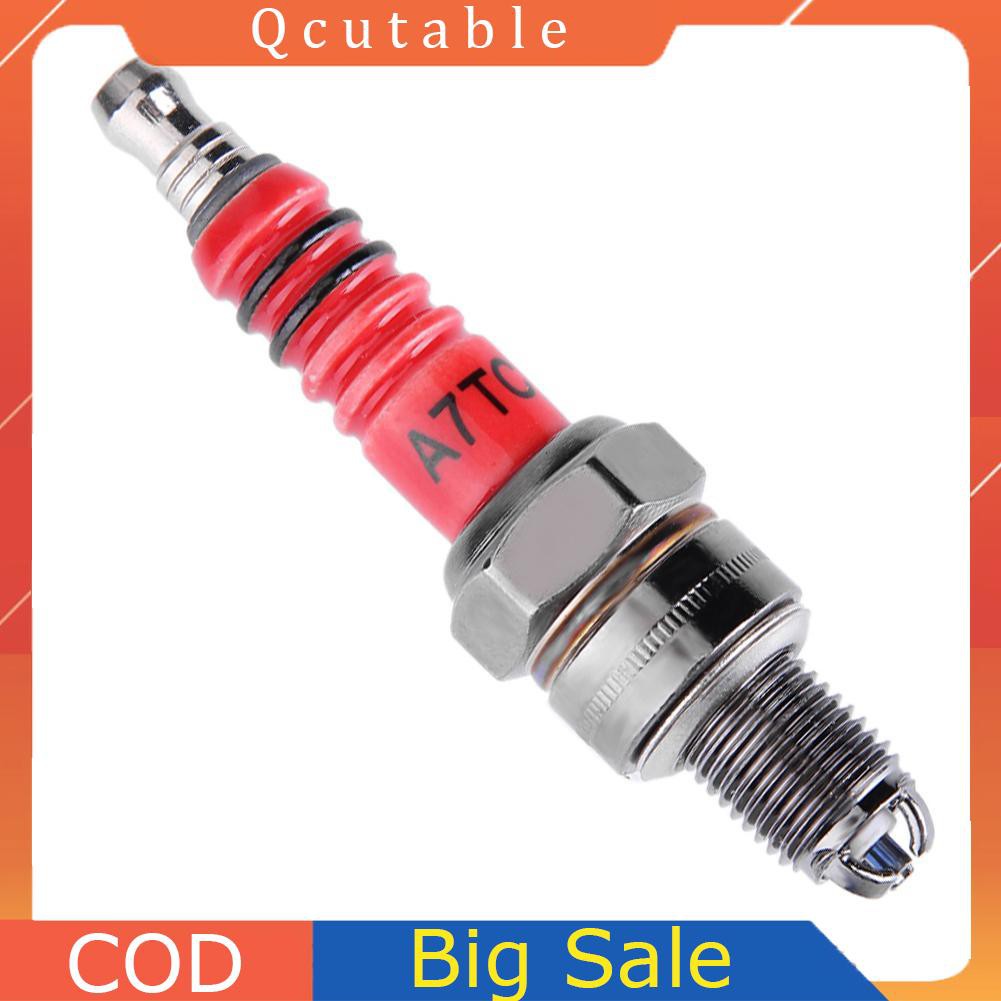 Bugi A7Tc Cho Xe Máy 50cc-150cc Atv Red 3-elec