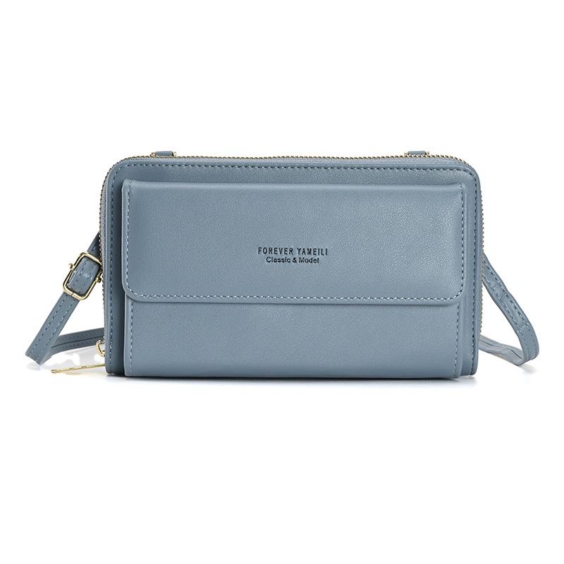 Túi Da Mềm Đeo Chéo Đựng Điện Thoại Thiết Kế Nhỏ Nhắn Thời Trang Dành Cho Nữ