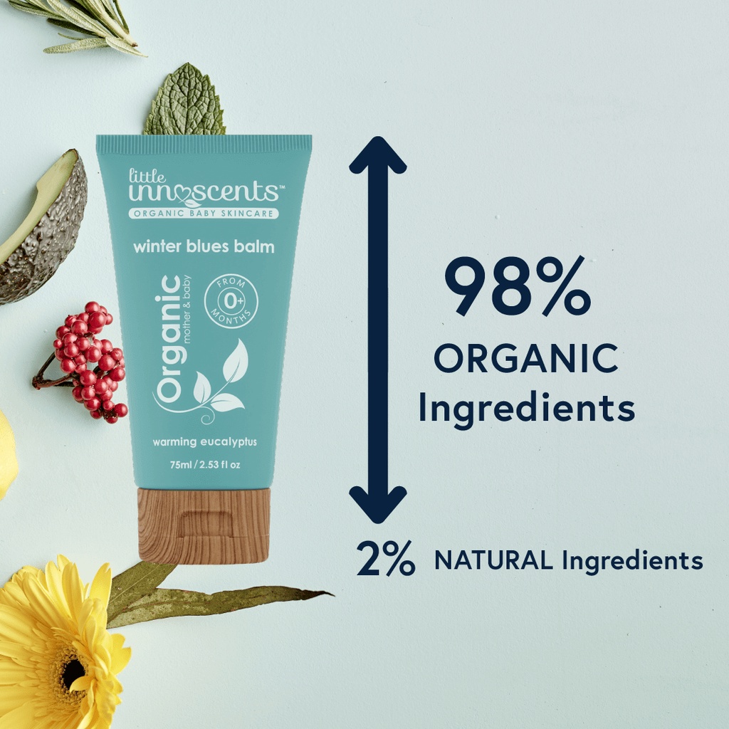 Dầu Bôi Ấm Ngực Vicks Úc Chắn Gió Giao Mùa Nằm Máy Điều Hòa Ngăn Ngừa Bệnh Hô Hấp - Vicks Baby Balsam 50/100g