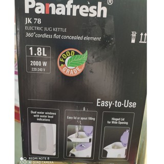 ẤM SIÊU TỐC PANAFRESH 1.8L HÀNG NHẬP KHẨU MALAYSIA