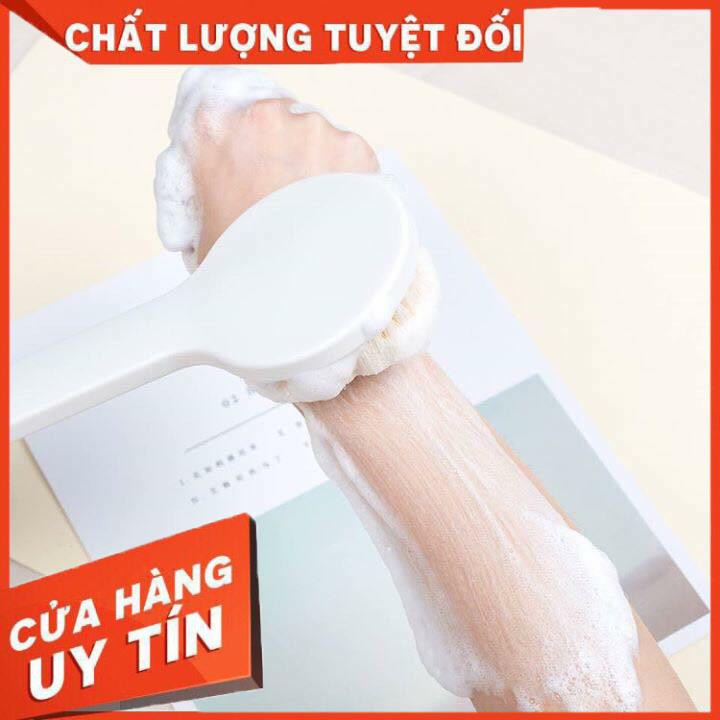 BÀN CHẢI-BÀN CHẢI CỌ LƯNG TẮM MUJI NHẬT SIÊU TIỆN LỢI