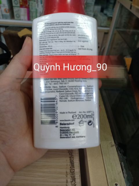 Sữa tắm EUCERIN PH5 200ml dành cho da nhạy cảm