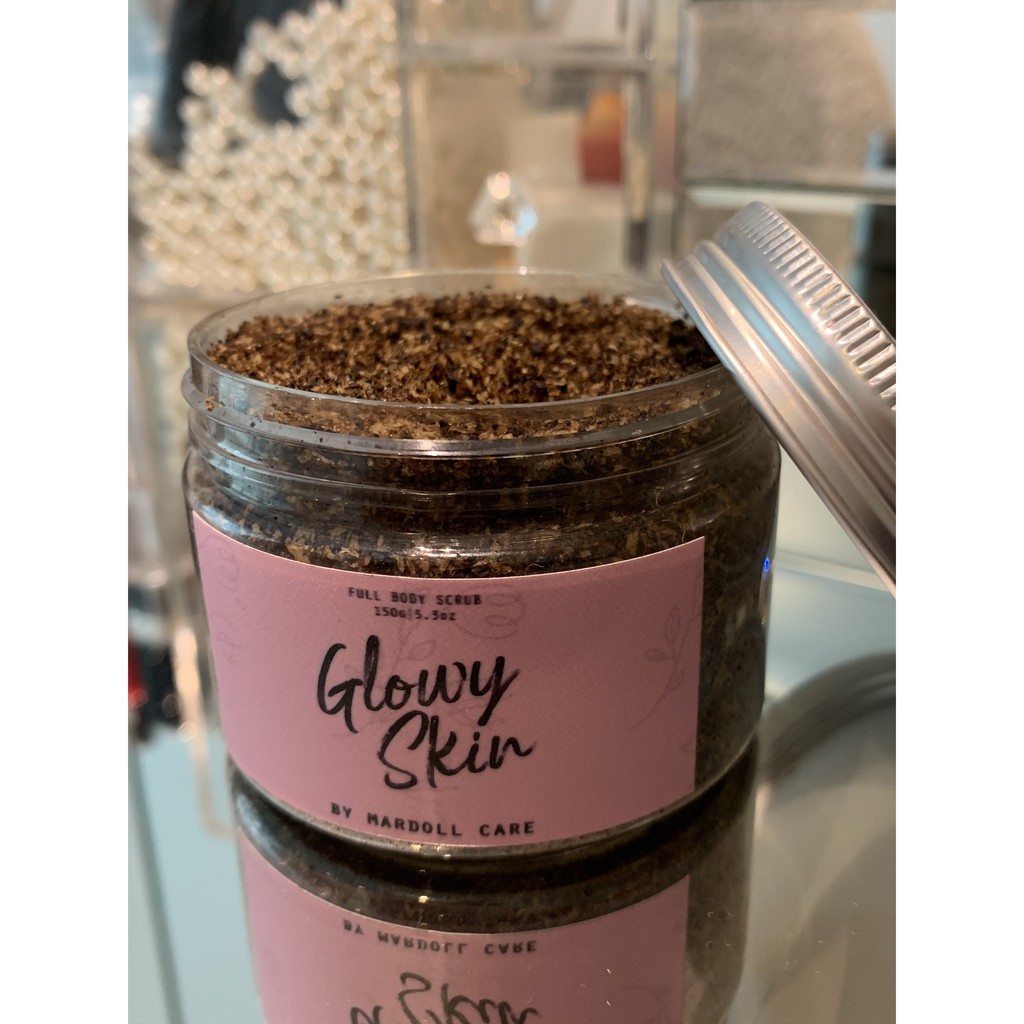 GLOWY SKIN - Tẩy tế bào chết cà phê cacao vỏ cam