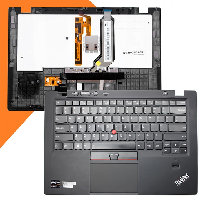 Bàn phím laptop LENOVO ThinkPad X1 Gen 1 Có Đèn full bệ hàng new zin