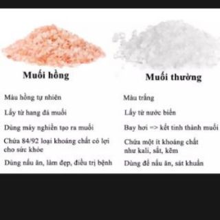 Muối hồng himalayan 500gr