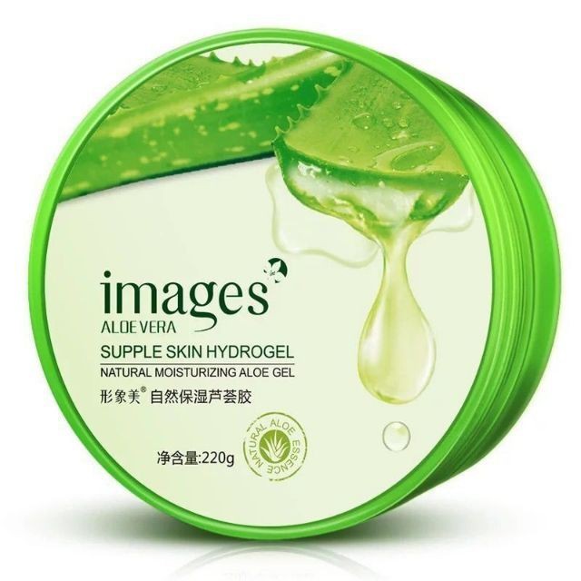 Gel Lô Hội Aloe Vera Gel 220g, Dưỡng Ẩm, Kiểm Soát Dầu, Trẻ Hóa Làn Da, Mờ Vết thâm, Da Trắng Căng Mướt