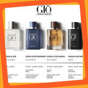 Nước Hoa 💘 FREE SHIP 💘 Nước hoa chính hãng Men's Acqua di Giò Essenza EDP 5ml/10ml/20ml 🍭 CHẤT 🍭