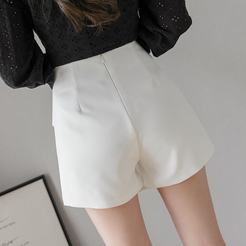 Quần giả váy ngắn chữ A cạp cao xoắn eo giấu bụng tôn dáng sang trọng Mely's Fashion CV13 | BigBuy360 - bigbuy360.vn