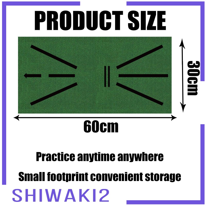 Thảm Tập Đánh Golf Shiwaki2 12 / X24 "