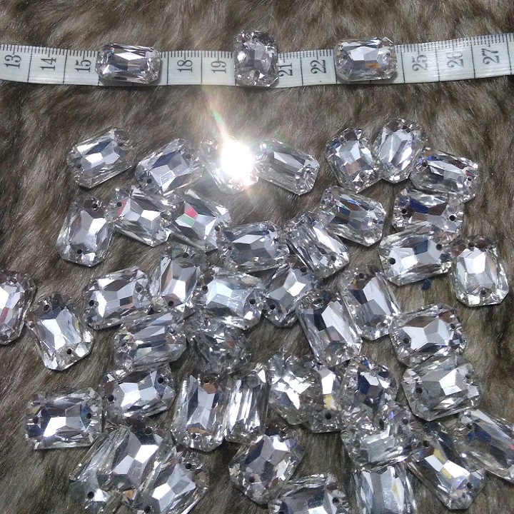 Pha lê - trắng chữ nhật