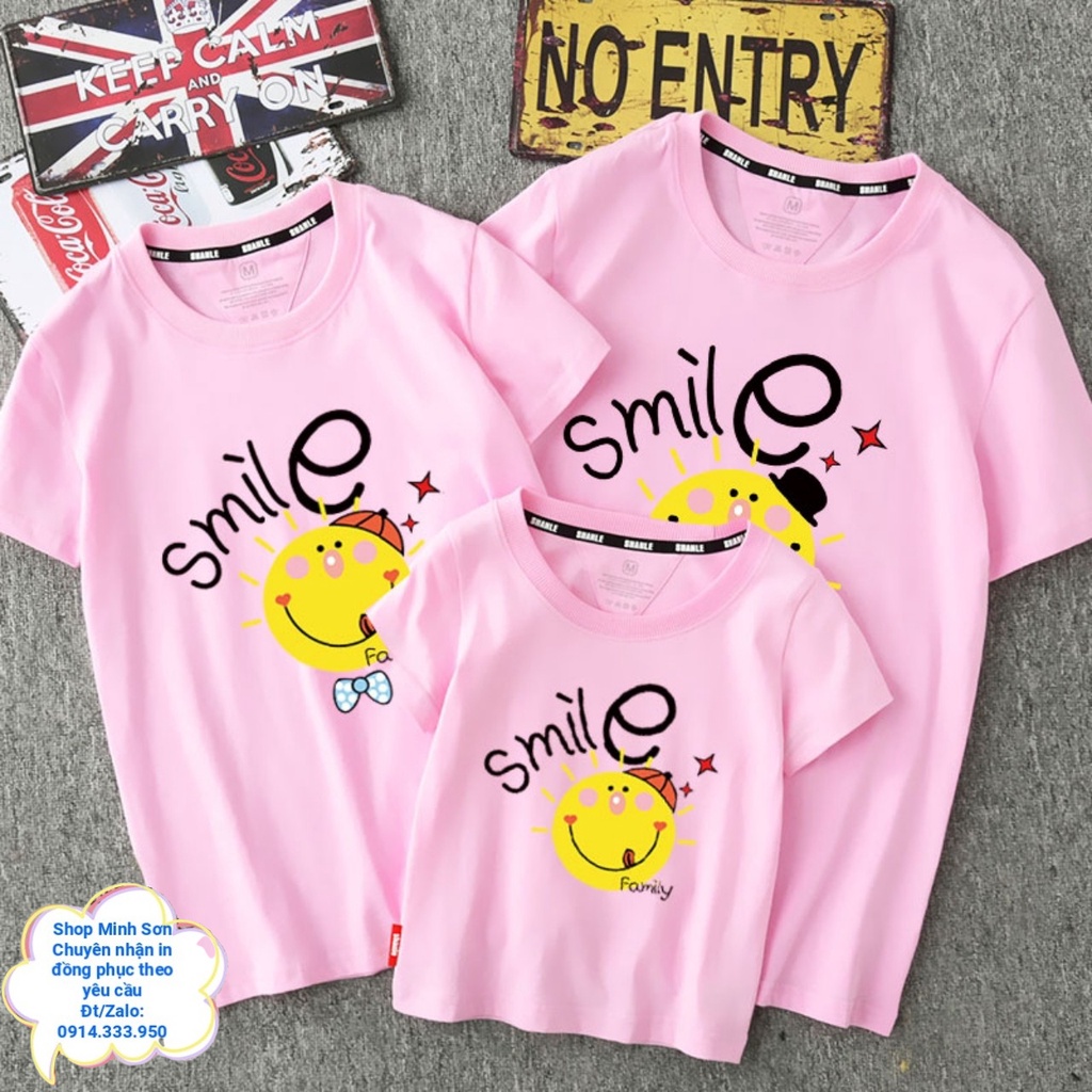 🌤🌞🌤VIDEO ÁO THUN GIA ĐÌNH SMILE ĐI CHƠI , ÁO GIA ĐÌNH ĐI BIỂN CHẤT COTTON LOẠI 1 ĐỦ MÀU ĐỦ SIZE ĐẾN 110KG