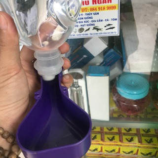Máng thức ăn-nước uống gà đá-chim cảnh