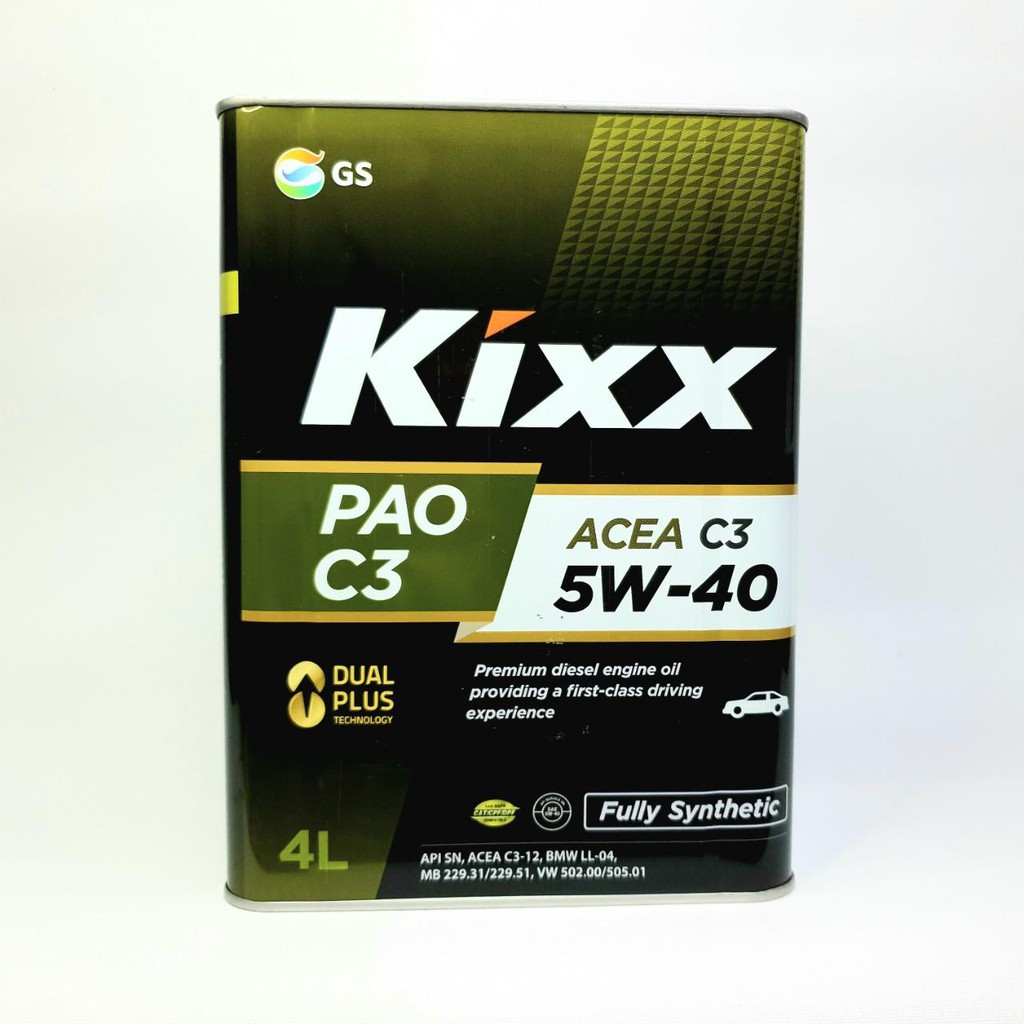 Dầu nhớt KIXX PAO C3 5w-40