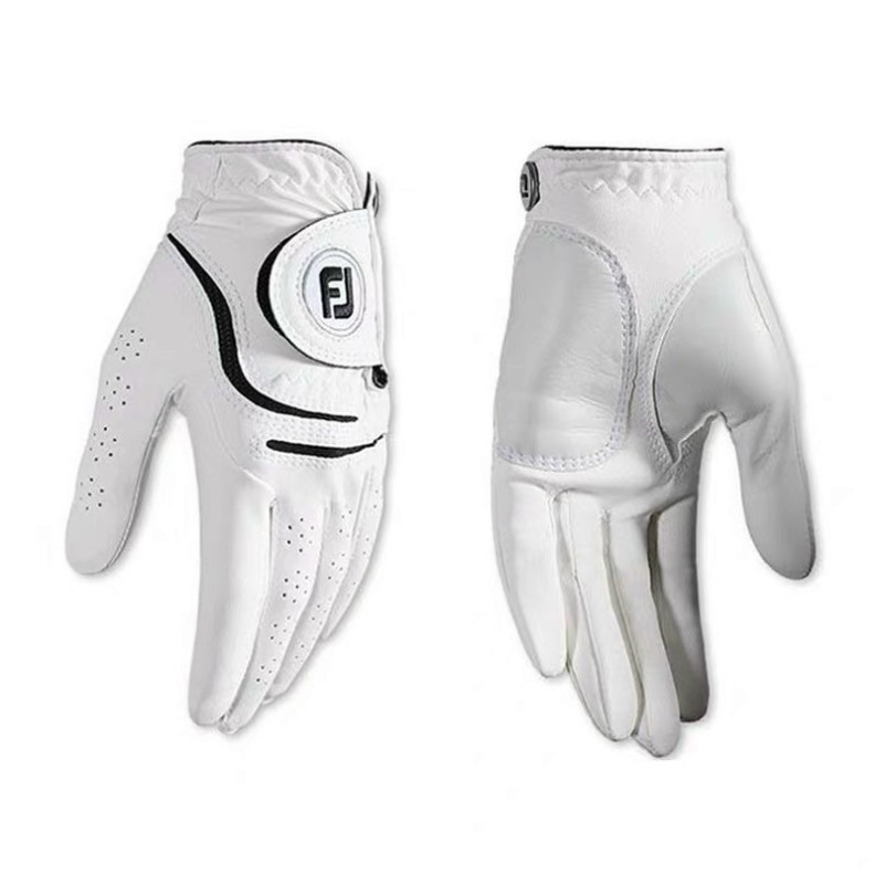 [ GIÁ CỰC SỐC ] Găng tay da đánh golf FOOTJOY đủ 2 màu đen trắng Trái và Phải (1 chiếc)