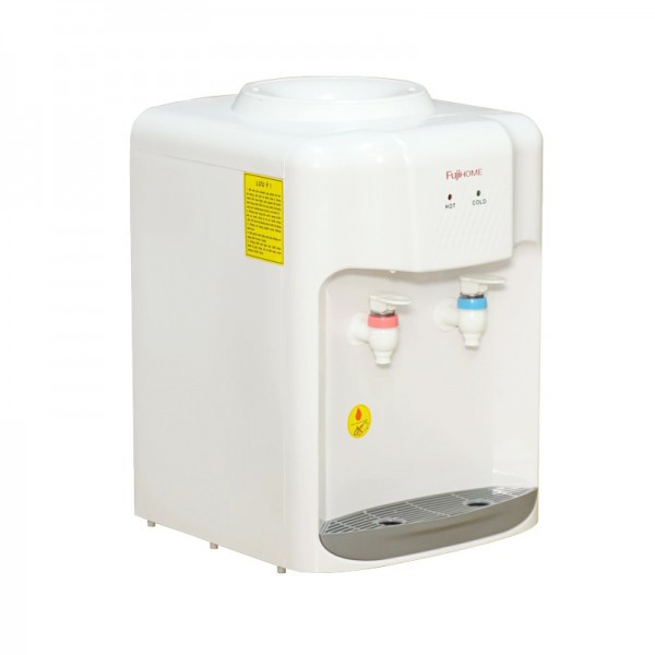 Cây nước nóng lạnh mini để bàn Nhập Khẩu Fujihome, bình lọc tủ máy lọc nước nóng lạnh uống an toàn công nghệ Nhật Bản