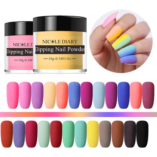 Lọ bột nhúng móng tay 10g màu sắc lấp lánh