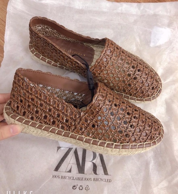 [ZARA AUTH] Giày đế cói Zara | BigBuy360 - bigbuy360.vn