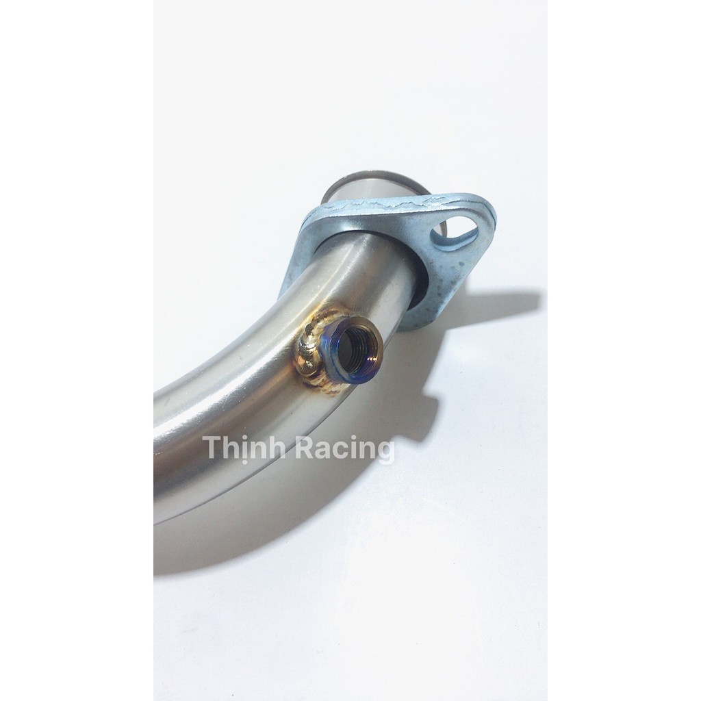 Cổ Pô Titanium gắn pô zin size 32mm dành cho Satria Raider