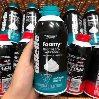 Bọt Cạo Râu Dành Gillette Foamy Mỹ 311g