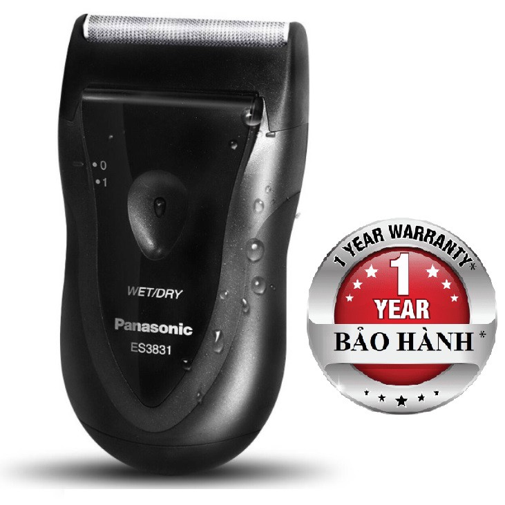 Máy cạo râu Panasonic chính hãng, cạo khô và ướt, bảo hành 1 năm, ES3831 ESB383 ES3832